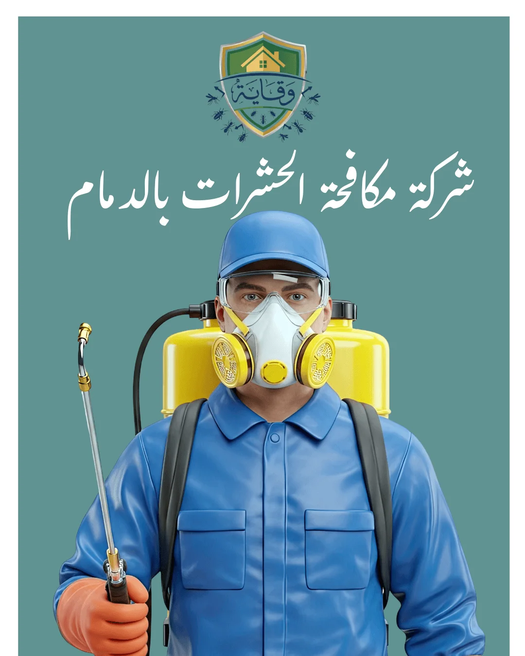 تمتع بمنزل نظيف وآمن مع شركة وقاية لانها افضل شركة مكافحة الحشرات بالدمام