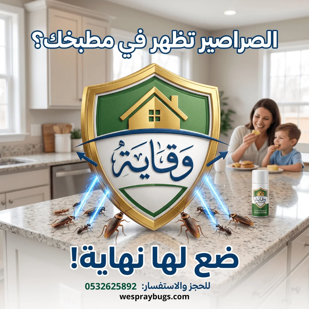 شركة مكافحة الصراصير بالجبيل
