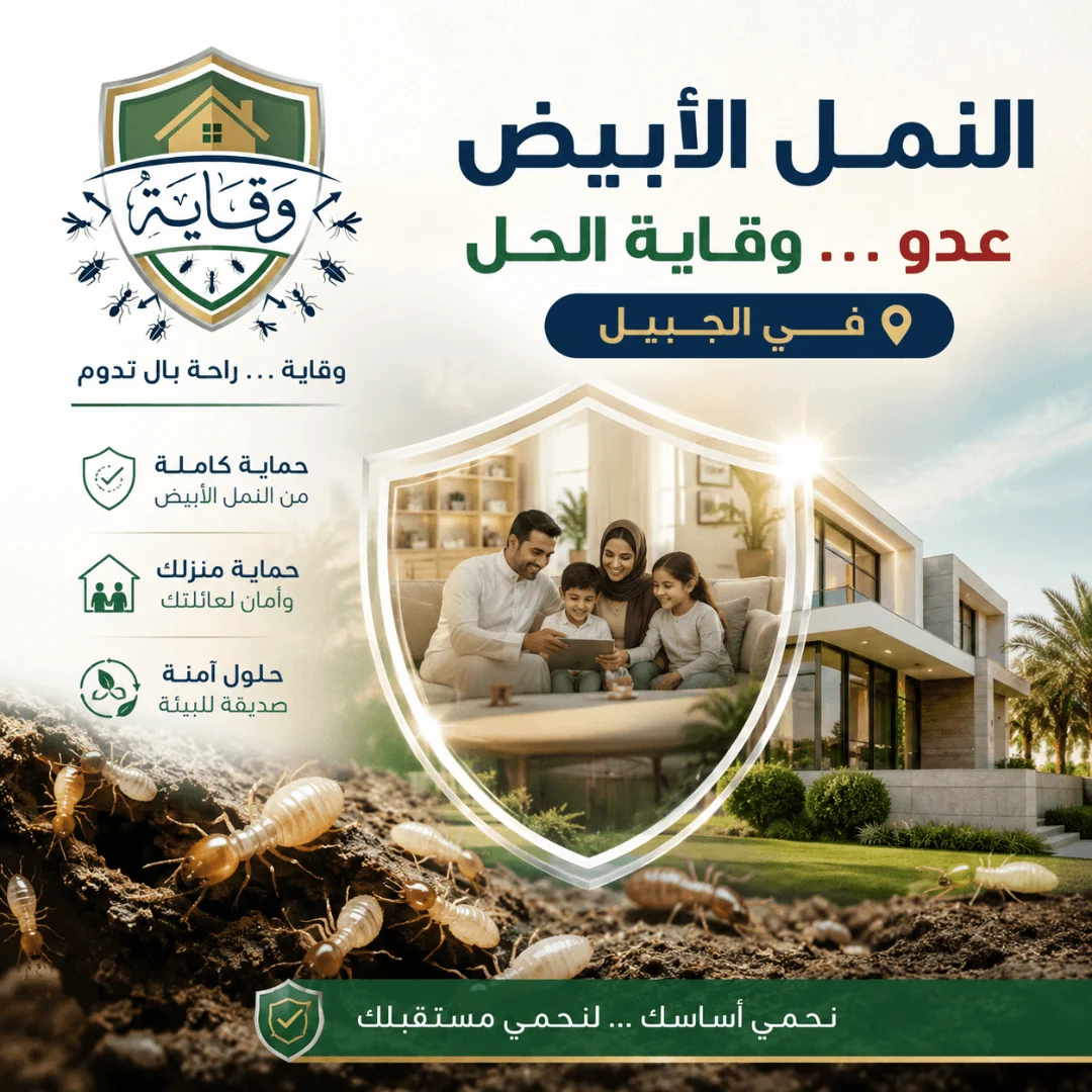 شركة مكافحة النمل الأبيض بالجبيل
